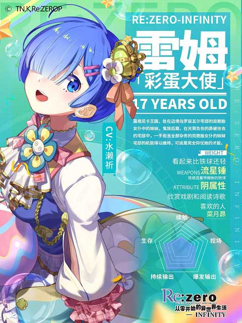 彩蛋王降临 《Re：Zero-INFINITY》神秘原创活动上线