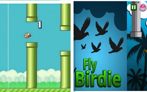 2天冲顶！山寨Fly Birdie - Flappy Bird Flyer笑了