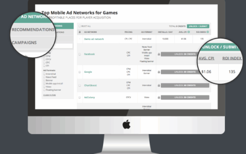 Think Gaming：让应用商店的数据商品化