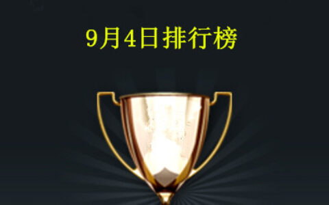 #茶话日本#App Store 9月4日排行榜