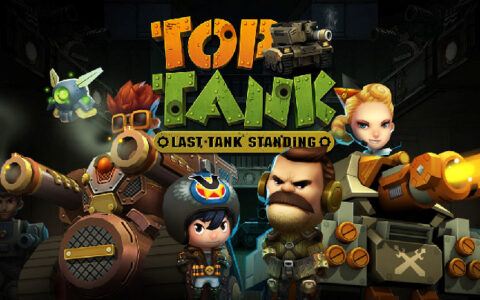 #茶话韩国#即时对战手游TOP TANK全球上架