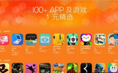 App Store暑期促销 推100+APP及游戏1元精选