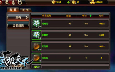 【茶馆透视】《武极天下》商业模式革新的华丽新装谨防包邮“A货”