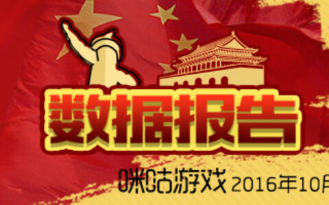 咪咕游戏10月数据报告