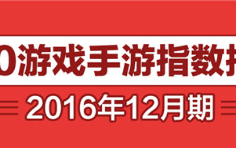 360游戏12月手游报告：PC游戏上演移植大戏 长尾游戏年底“翘尾”