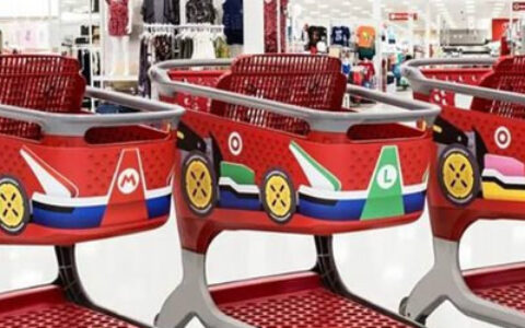 任天堂Switch太受欢迎 美国超市变马里奥赛道
