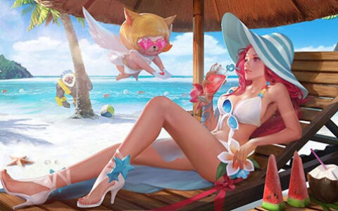 御姐诱惑《王者召唤》娜塔莎新皮肤魅惑来袭