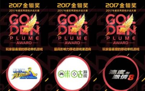 咪咕游戏斩获2017金翎奖三项大奖 多元IP战略布局初具规模