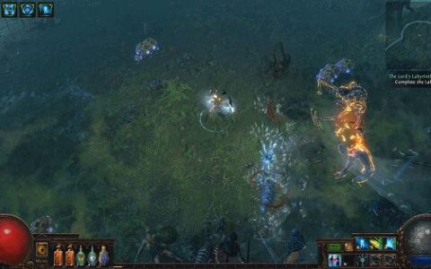 腾讯首款暗黑风格网游《流放之路》今日不限号开启