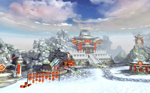 张灯结彩过大年 《一骑当千2》贺岁场景图抢先看