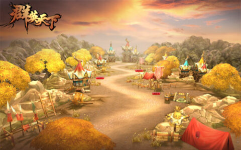 跨时代史诗级对决《群英天下》场景原画抢鲜看