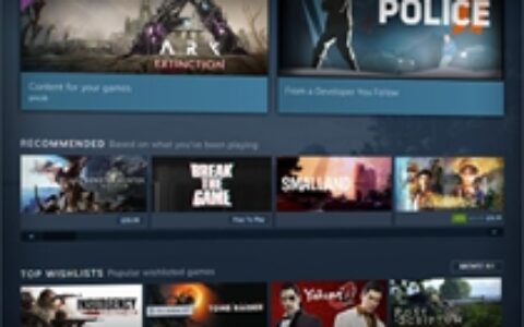 Steam向大厂让利 游戏厂商最多可拿八成流水