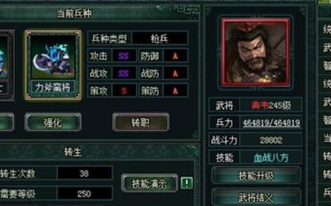 逐虎过涧悍将难挡，游奇《卧龙吟》红将典韦护明主