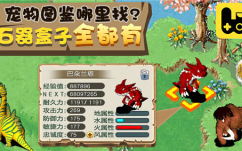 宠物图鉴哪里找？《石器盒子》全都有！​