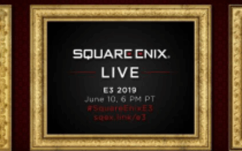 史克威尔艾尼克斯E3 2019发布会将于6月11日举行