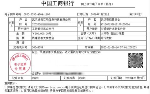 卓讯互动捐赠100万元，助力肺炎疫情防控！