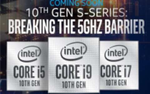 英特尔十代桌面无核显酷睿阵容曝光
