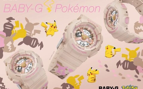 BABY-G将再次携手宝可梦发布新合作款