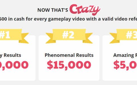 头等奖5万美元，CrazyLabs助力开发者实现超休闲业务增长