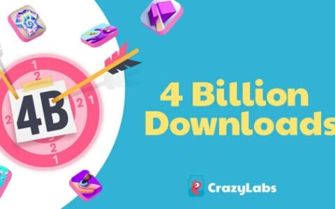 CrazyLabs游戏下载量突破40亿，加速超休闲游戏全球扩张步伐