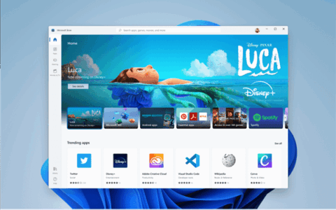 Windows 11亮相！商店游戏抽成12%，PC能运行安卓应用