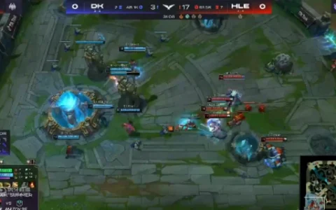 虎牙独播LCK夏季赛：招牌永恩薇恩登场HLE依旧无法逆转DK再添一败