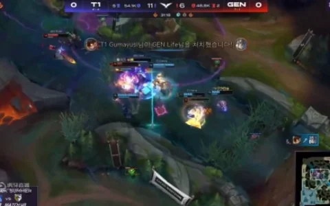 虎牙独播LCK夏季赛：李哥宝刀不老斩GEN，AF鏖战险胜LSB！