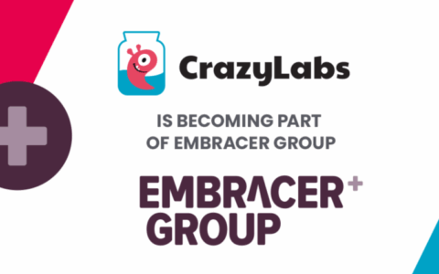 Embracer Group宣布收购CrazyLabs