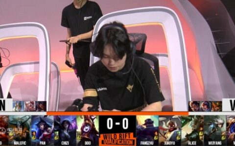 虎牙直播LOLM职业资格赛突围赛首日！V5状态满格拿到淘汰赛名额！