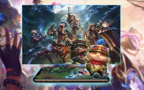 英雄联盟手游在蘑菇云游全线开启