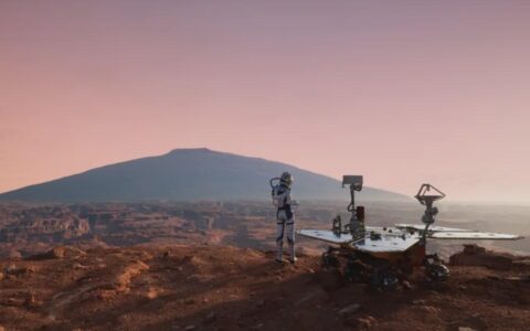 震撼！新华社数字记者小诤的火星之旅