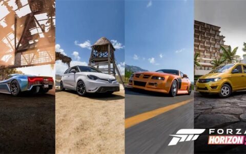 国产汽车再度亮相《极限竞速：地平线5》两款名爵汽车极速来袭