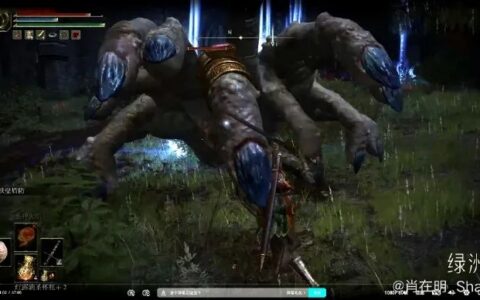 还我眼睛，国人大佬参与《老头环》设计“手指怪”