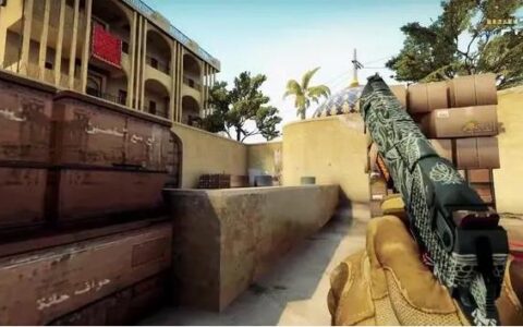 CSGO真男人的沙鹰霸气皮肤送超长AK加速器时长