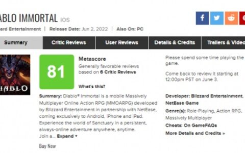 《暗黑破坏神：不朽》引海外玩家热捧，高品质才能赢得好口碑