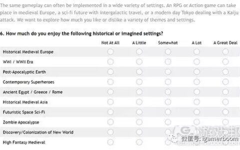 不同性别玩家对于游戏环境的不同选择