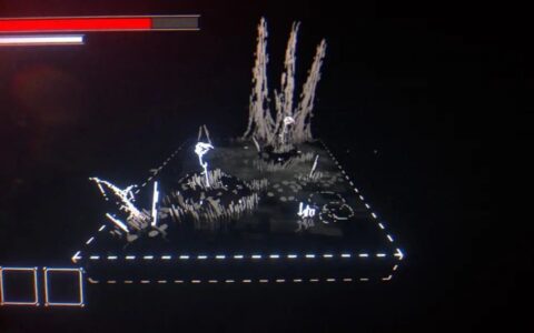 这款略显“抽象”的像素黑魂游戏让我有些上头