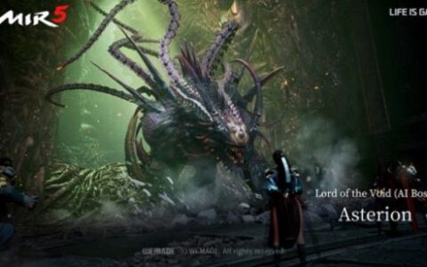 娱美德携手NVIDIA，共同在下一代游戏大作《MIR 5》中推出全新AI BOSS“阿斯特里昂”