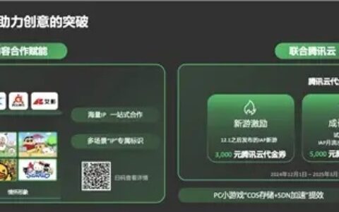 微信小游戏月活用户突破5亿，腾讯云联合微信小游戏推出三大激励政策