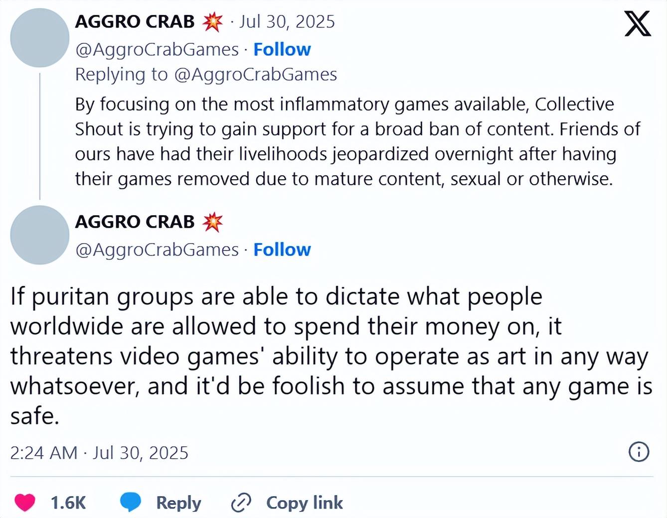 当极端组织握住经济命脉，数万款成人游戏惨遭“血洗”