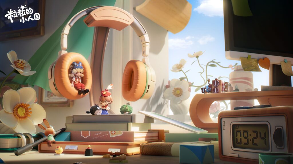 腾讯推出微观治愈经营新作，《粒粒的小人国》首曝全平台预约开启