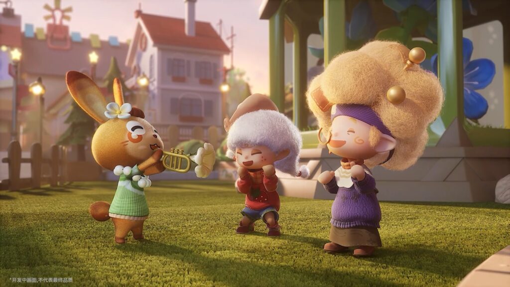 腾讯推出微观治愈经营新作，《粒粒的小人国》首曝全平台预约开启