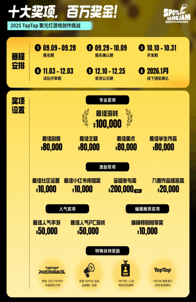 当BUG不再是缺陷，而是一扇门 | 第二届TapTap聚光灯GameJam今日开启