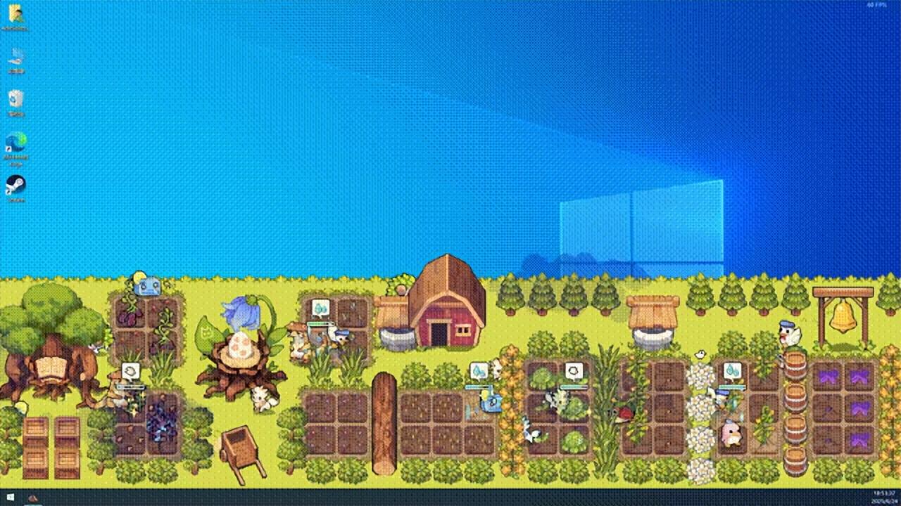 桌面放置种田游戏《幻兽大农场》11.11Steam正式发售