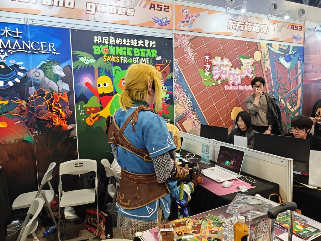 《以太术士》发行商offbrand games首次参展Weplay，可爱新作广受玩家好评