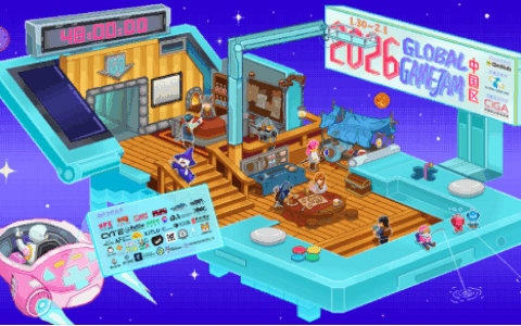 全球游戏创作节GGJ 2026 x CiGA中国区报名开始！