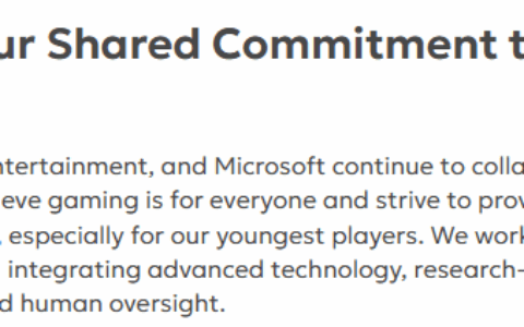 索尼、微软、任天堂发布联合声明达成合作 共筑全球玩家在线安全防线