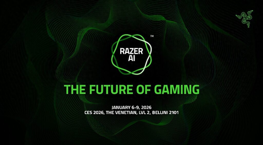 雷蛇CES 2026发布AI穿戴设备 集成智能交互系统受广泛关注