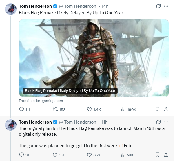 育碧内部大洗牌：《波斯王子：时之沙》重制版取消，6款游戏砍掉7款延期