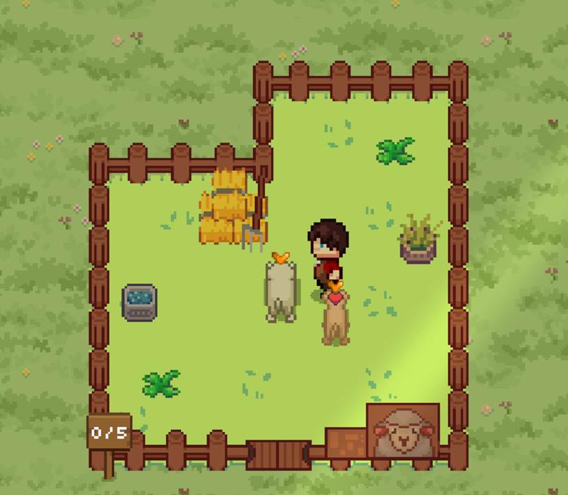 种菜砍树养羊驼！类星露谷新游《森灵旅社》免费试玩